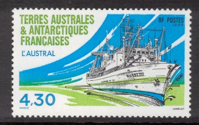 FRENCH ANTARCTIC 1996 Trawler Austral; Scott 219, Yvert 208; MNH