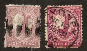 New South Wales 81, 81a. Used