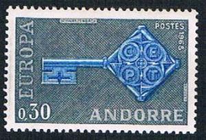 French Andorra 182 MLH Key (BP872)