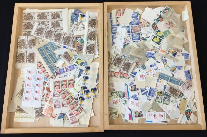 Brazil Chile Salvador Nicaragua Uruguay MNH (100s)  AB111