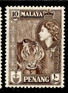 Malaya - Penang Stamp #50 MINT OG NH XF SINGLE - POST OFFICE FRESH
