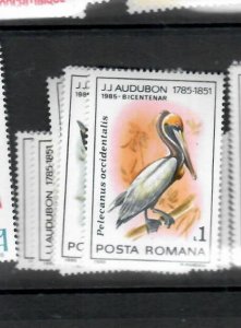 ROMANIA   BIRDS,  SC 3271-3276     MNH      PPP0816H