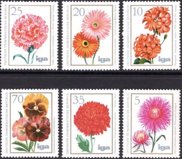 DDR #1670-1675 MNH CV$3.15
