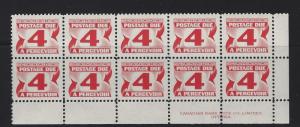 CANADA - PLATE & CORNER BLOCKS LOT #1 MNH CHRISTMAS NARWAL LABOUR RED CROSS QEII