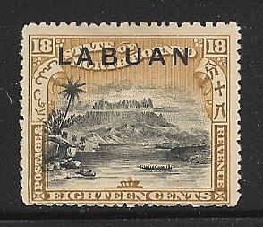 Labuan  mint Scott cat.# 86a