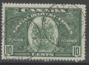 CANADA SGS9 1939 10c GREEN FINE USED