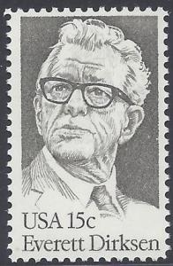 #1874 15c Everett Dirksen 1981