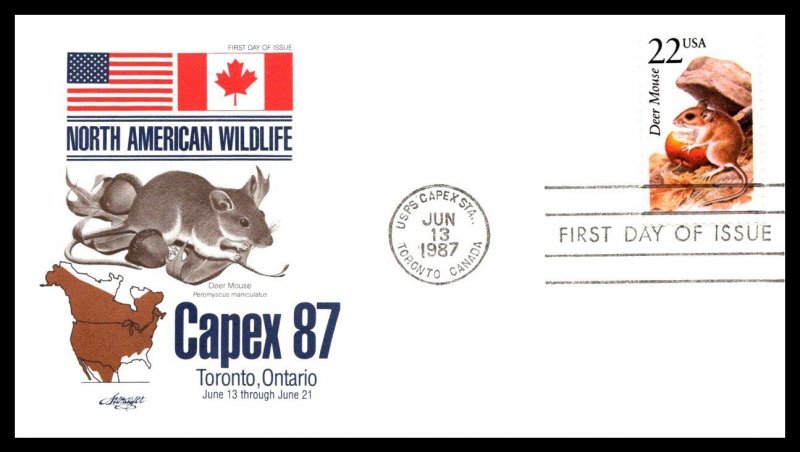 #2286-2335 American Wildlife SET - ARTMASTER CACHETS SET of 50 Covers