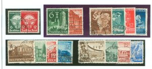 Germany #490-505  Single (Complete Set)