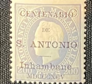 Inhambane, 1895, SC 8, /Mun CE 8, LH, VF, with Certificate