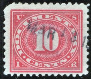 R234 10¢ Documentary Stamp (1917) Used