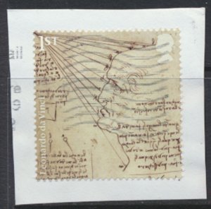 GB SG 4181  SC#3814 Leonardo Da Vinci   Used   see scan