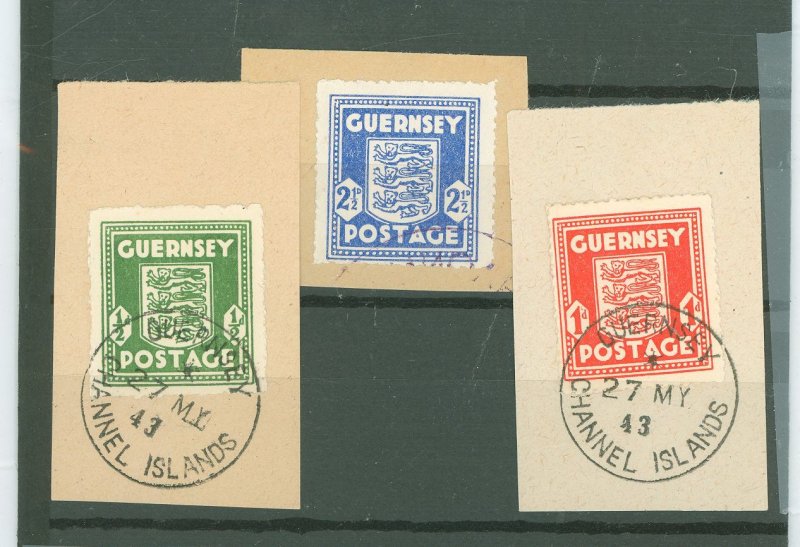Guernsey #N1-N3 Used Single (Complete Set)