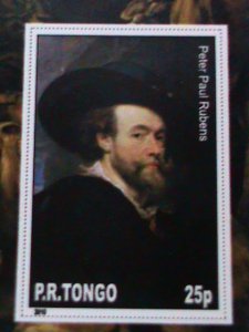 TOGO STAMP:THE ART OF PETER PAUL RUBENS PAINTING -DANIEL IN THE LION'S DEN-MNH-