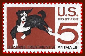 PCBstamps   US #1307 5c Humane Treatment Animals, MNH, (29)