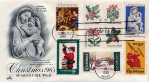 United States, First Day Cover, Christmas