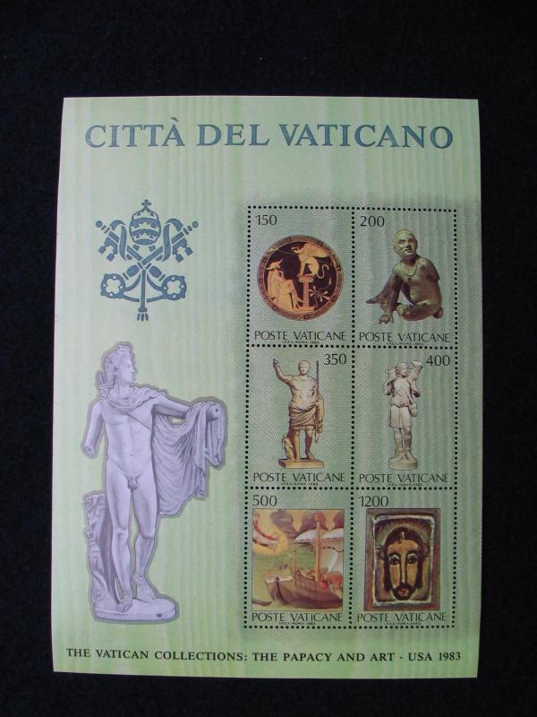 Vatican City – 1983 – S/S – Vatican Art Collection #720a-f