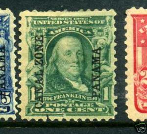 Canal Zone Scott #4 Overprint Mint Stamp (Stock#CZ4-13)