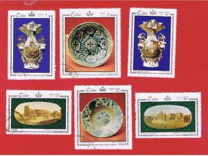 Cuba #1600-1605   VF used    Museum   Free S/H