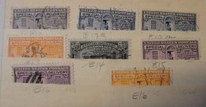 US Postage Due & Parcel Post Lot – All used