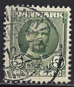 DENMARK #72 - USED  - 1907- DENM069