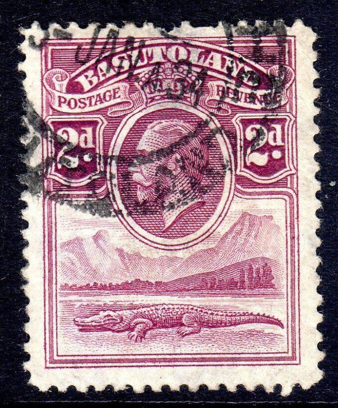  Basutoland -  1933 -  KGV - sg 3 - 2d value  -   used  