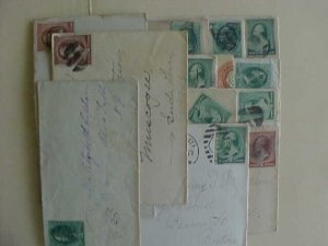 US 13 COVERS  1870's/1889