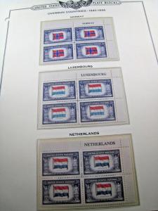 U.S.-SCOTT #909-921 - OVERRUN COUNTRIES SERIES - LOT OF 13 PB & SINGLES (kbus16)