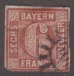 Bavaria 5 Numeral Issue 1850 