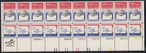 Scott 1805-10 MNH Btm Plate Block of 20 -  National Letter Writing Week