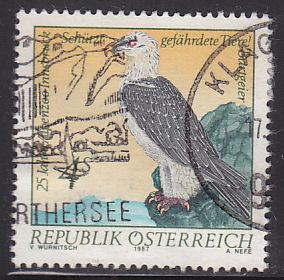 Austria 1411 Bearded Vulture 1987