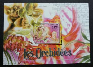 *FREE SHIP Central Africa Orchid 2011 Flower Flora Plant (ms) MNH