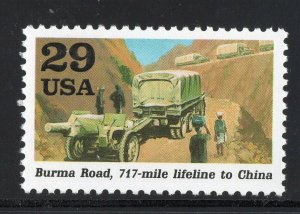 2559a  * BURMA ROAD  * U.S. Postage Stamp MNH