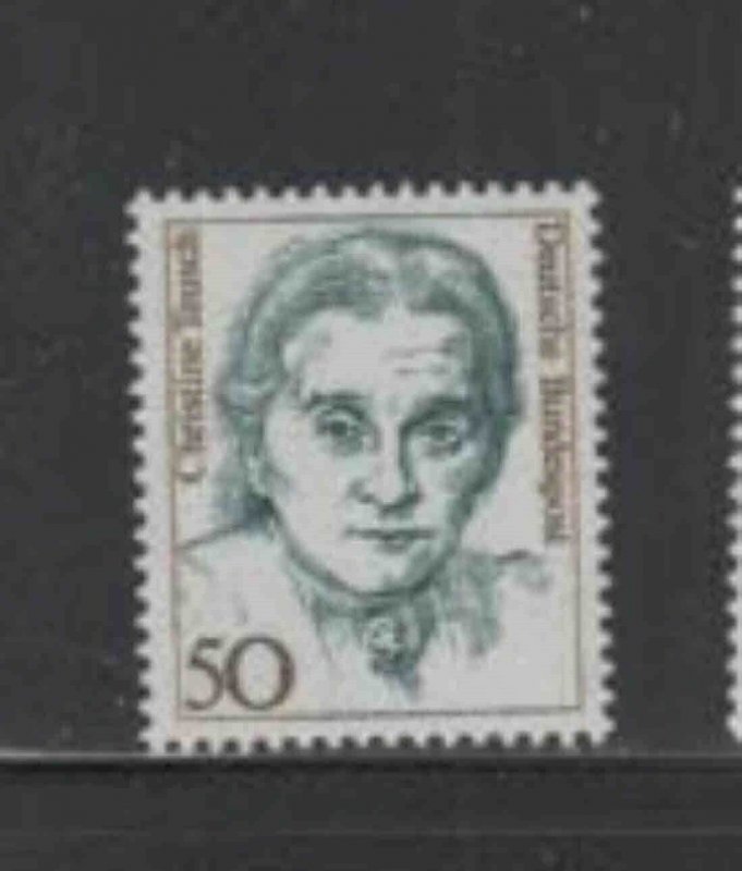 GERMANY #1480 1986 50pf CHRISTINE TEUSCH MINT VF NH O.G