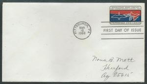 U S Scott 1306  FDC Migratory Bird Treaty