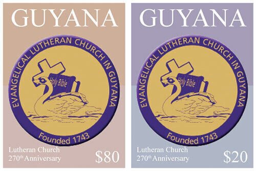 Guyana - 2013 - Lutheran Church - Set Of 2 Stamps - MNH