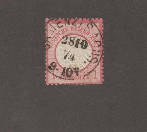 EDSROOM-11118 Germany 17 Used SON Oct 28,1874