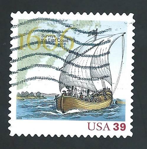 SC# 4073 - 39c - Samuel de Champlain - Off Paper