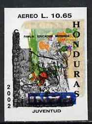 Honduras 2001 America - AIDS Awareness Campaign 10L65 Sca...