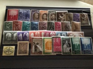 Vatican mounted mint stamps for collecting  A9763