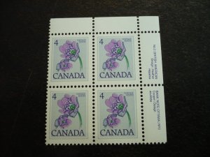 Stamps - Canada - Scott# 784 - Mint Never Hinged Plate Block # 2