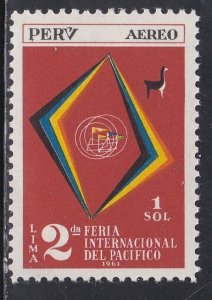 Peru # C174, 2nd International Pacific Fair, LH,