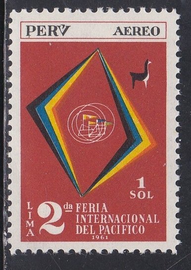 Peru # C174, 2nd International Pacific Fair, LH,