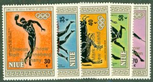 NIUE 432-6 MH BIN $2.25