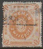 GERMANY-Bremen 11, 2gr Used, THIN. F. (368)