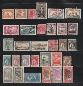 Worldwide Lot AX - No Damaged Stamps. All The Stamps All In The Scan