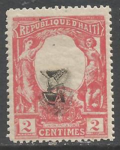 HAITI INVERTED CENTER 83a MOG 310F