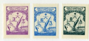 SAUDI ARABIA 243-5 MNH  SCV $8.00 BIN $4.25