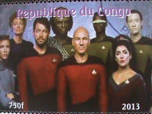 CONGO-2013- WORLD FAMOUS MOVIE-STAR TREK-CTO SHEET VF WE SHIP TO WORLD WIDE.