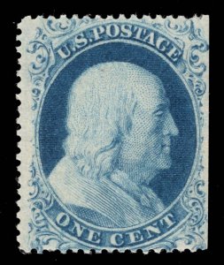 MOMEN: US STAMPS #18 MINT OG NH PSE CERT LOT #95460